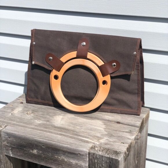 Vintage Fold-Down Tote - Picture 4 of 14